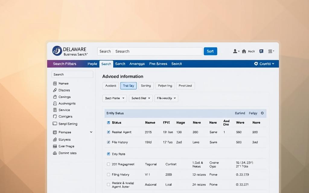 Delaware SOS Business Search
