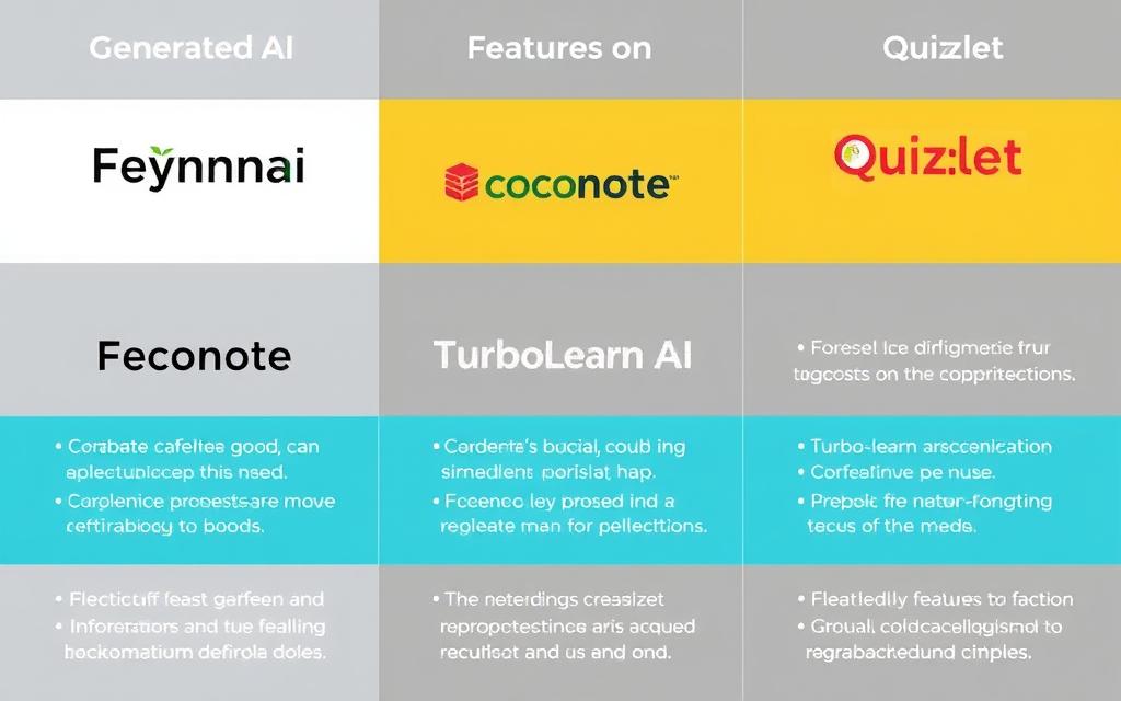 Feynman AI vs Coconote Turbolearn Quizlet
