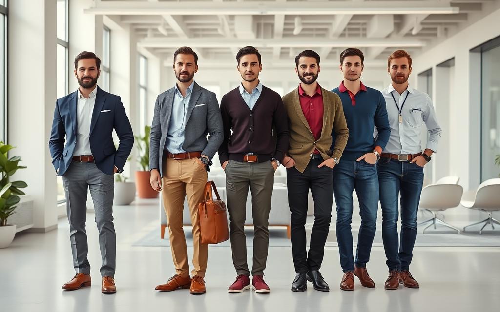 business casual attire by industry
