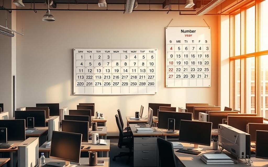business days in a year